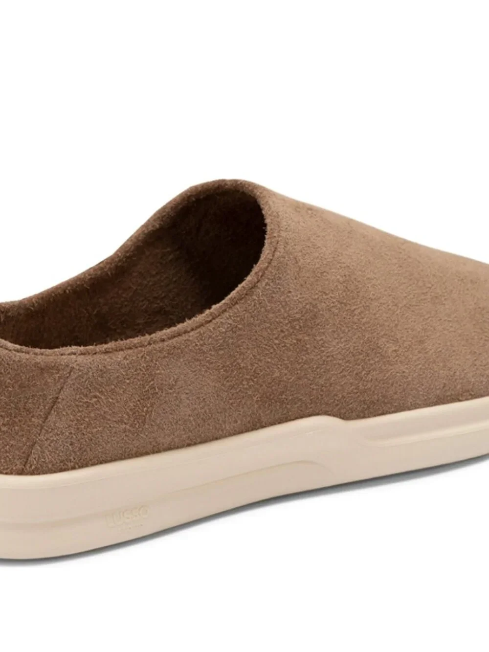 Lusso Cloud Gehry Chestnut Hairy Suede Slippers Size 12